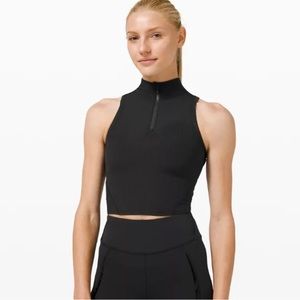 NWT lulu run crop top